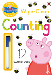 Practise with Peppa: Wipe-Clean First Counting Penguin / Книга з маркером