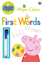 Practise with Peppa: Wipe-Clean First Words Penguin / Книга з маркером