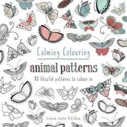Calming Colouring: Amimal Patterns Batsford / Розмальовка