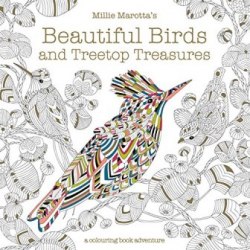 Millie Marotta's Beautiful Birds and Treetop Treasures Colouring Book Pavilion / Розмальовка