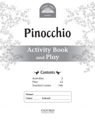 Classic Tales Second Edition 5: Pinocchio Activity Book and Play Oxford University Press / Робочий зошит