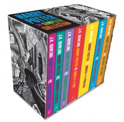 Harry Potter Boxed Set: The Complete Collection Adult Paperback Bloomsbury / Набір книг