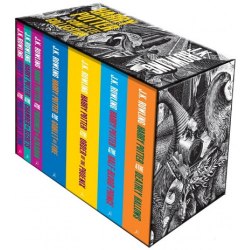 Harry Potter Boxed Set: The Complete Collection Adult Paperback Bloomsbury / Набір книг