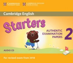 Cambridge English Starters 2 for Revised Exam from 2018 Audio CD Cambridge University Press / Аудіо диск