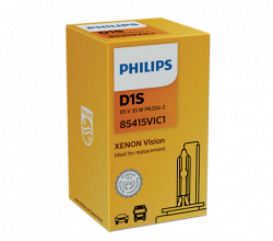 Ксеноновая лампа PHILIPS Xenon D1S Vision 4600K, 1шт.