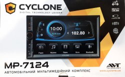 Автомагнитола CYCLONE MP-7124