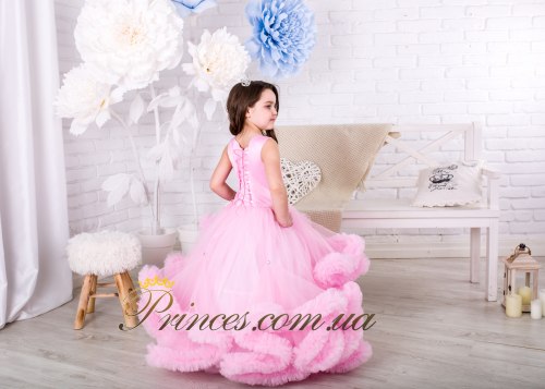 Платье Облачко розовое