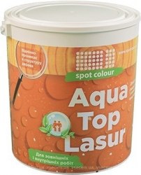 Топлазурь водная для древесины Aqua Top Lasur Spot Colour